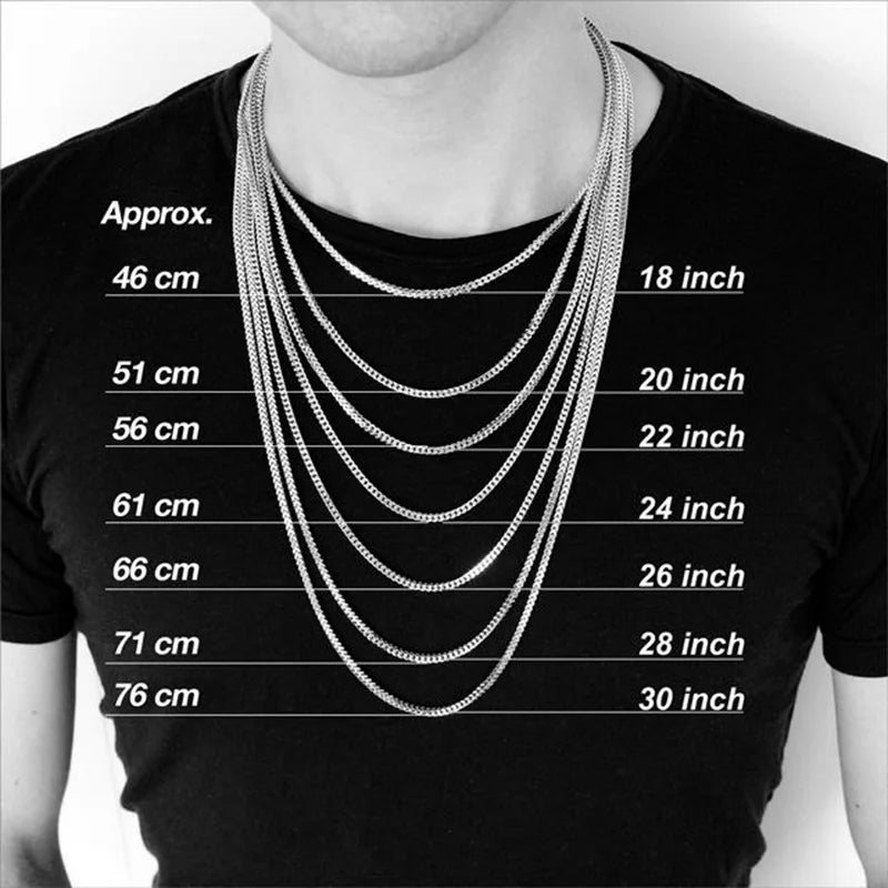 Vnox Cuban Chain Necklace