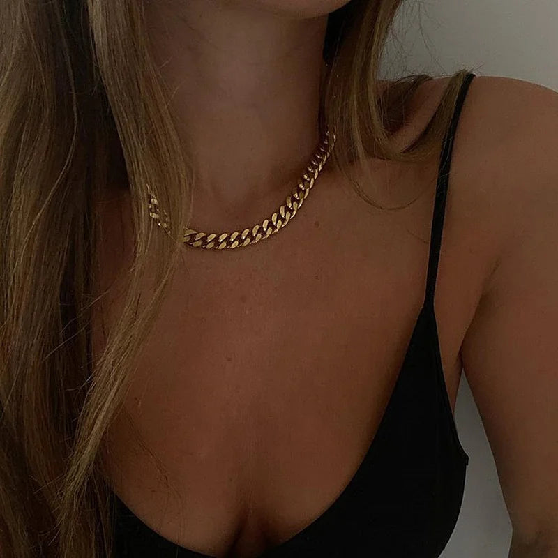 Vnox Cuban Chain Necklace