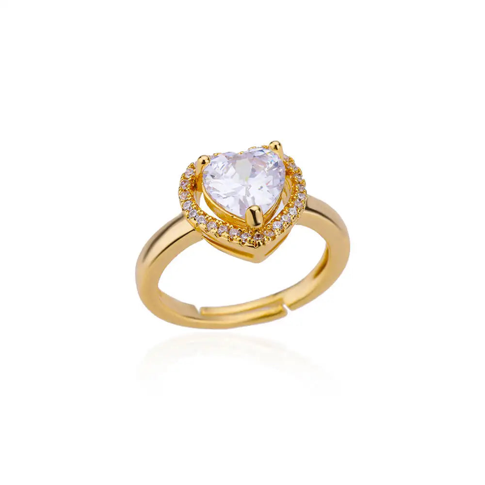 Pinky Zircon Ring