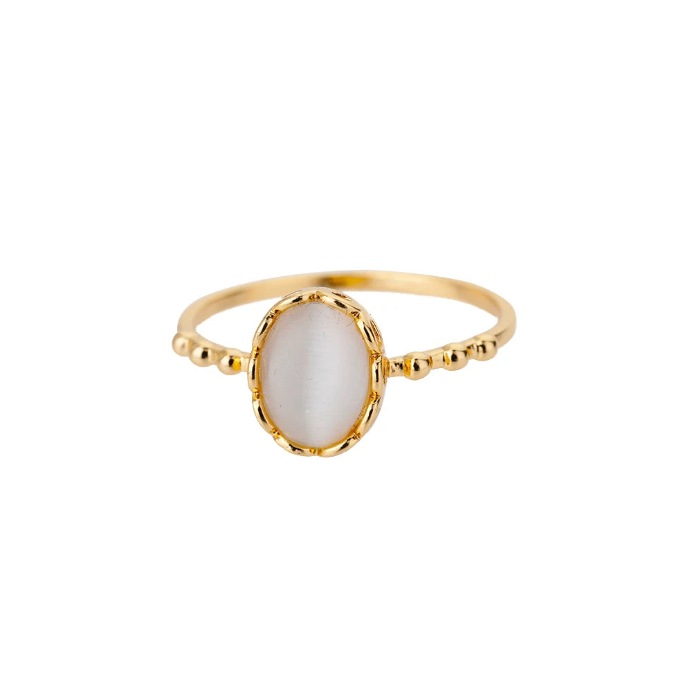 Pinky Zircon Ring