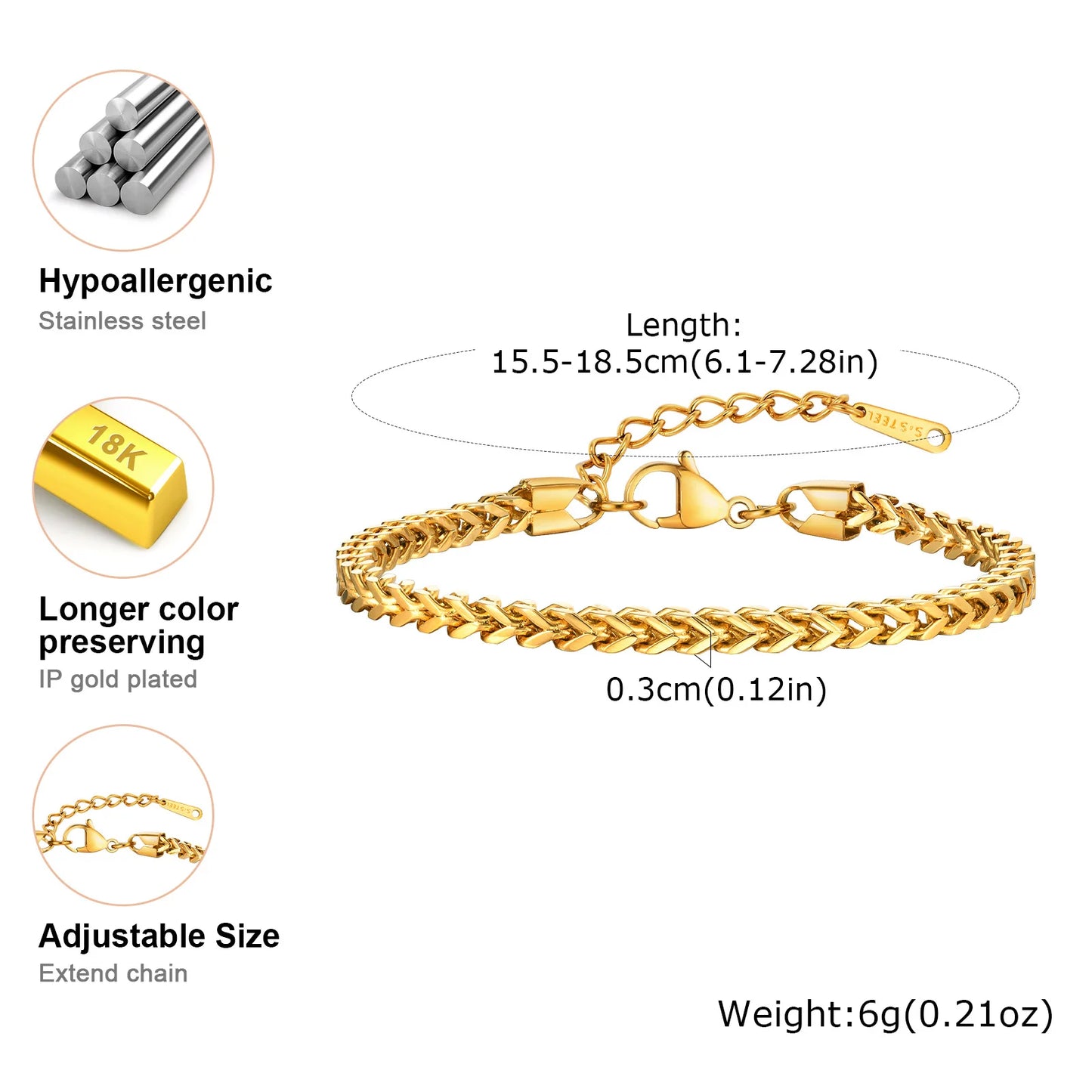 Square Bracelet