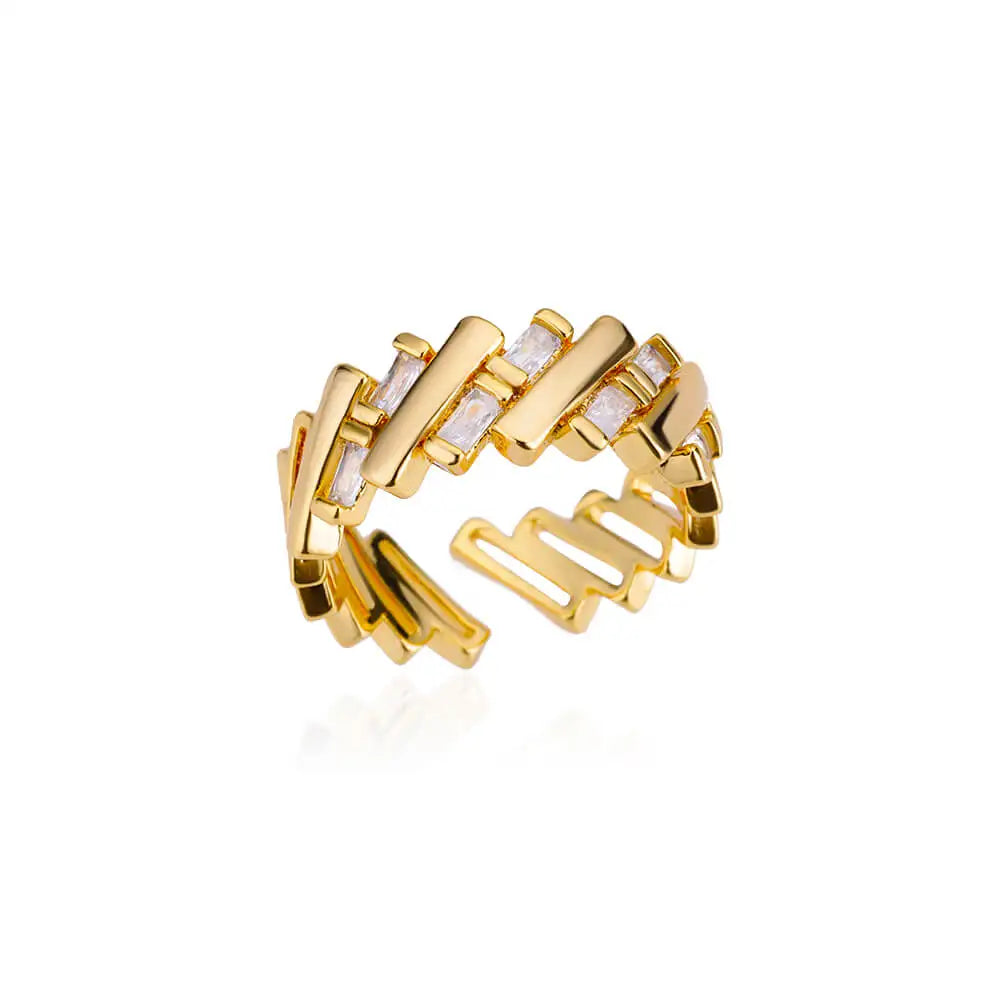 Pinky Zircon Ring