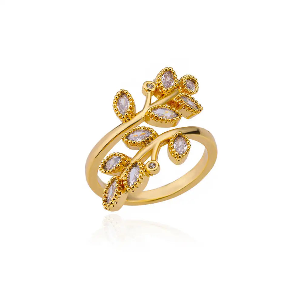 Pinky Zircon Ring
