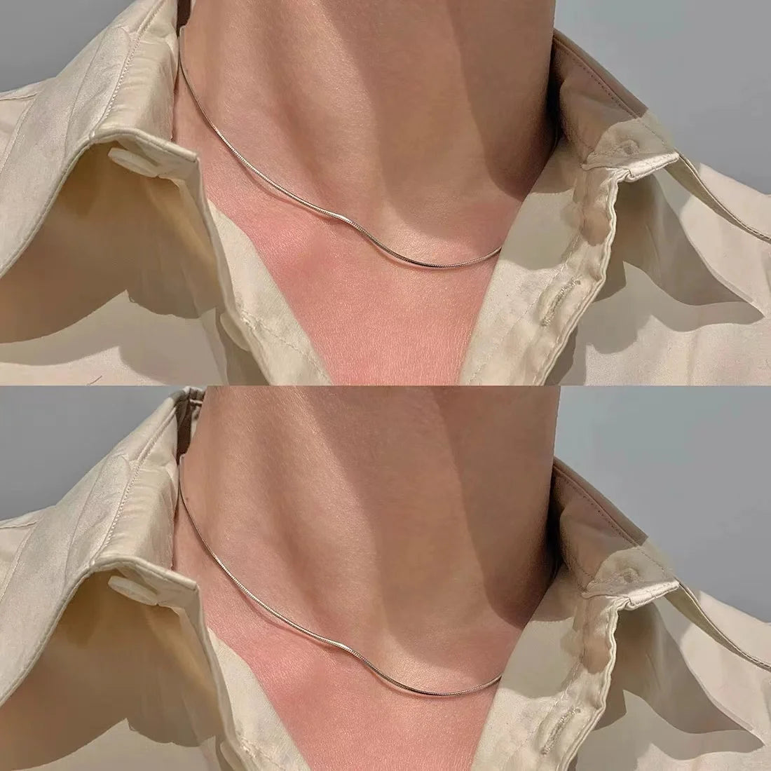 Snake Bone Necklace