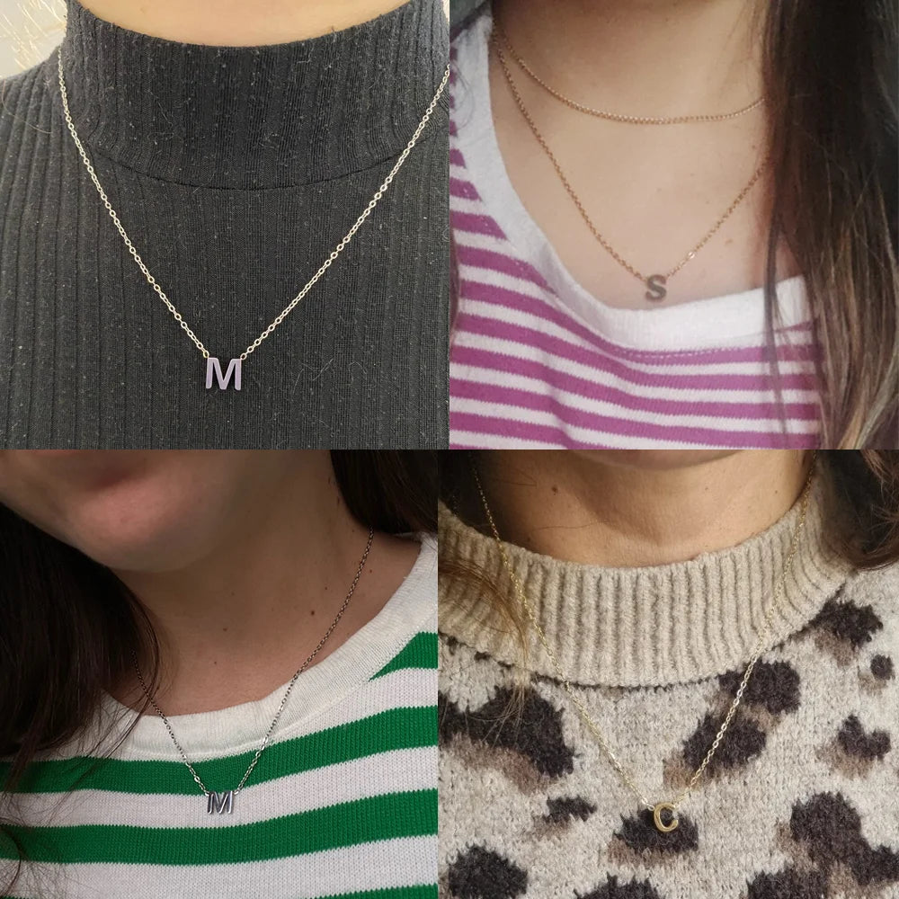 A-Z Letter Necklace for Women
