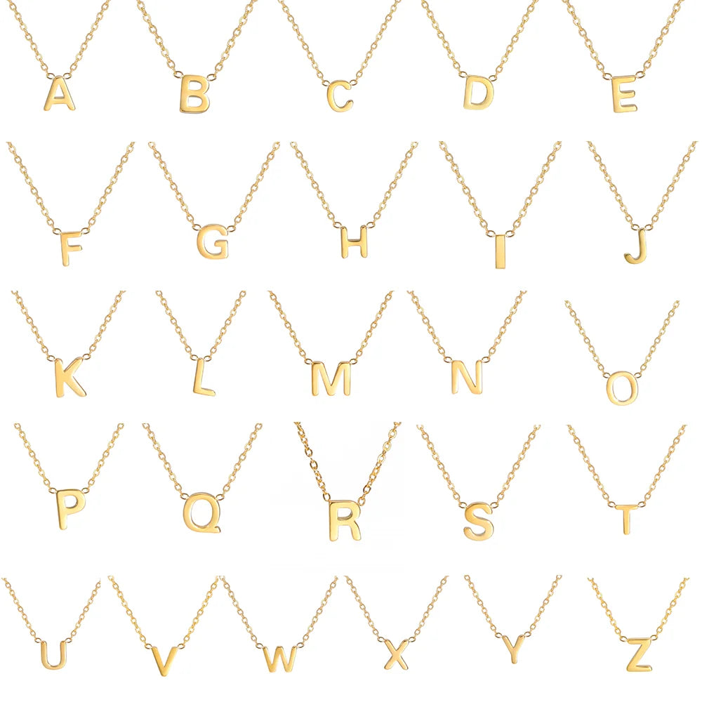 A-Z Letter Necklace for Women