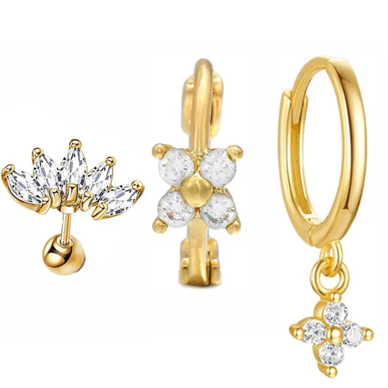 Chain Hoop Earring
