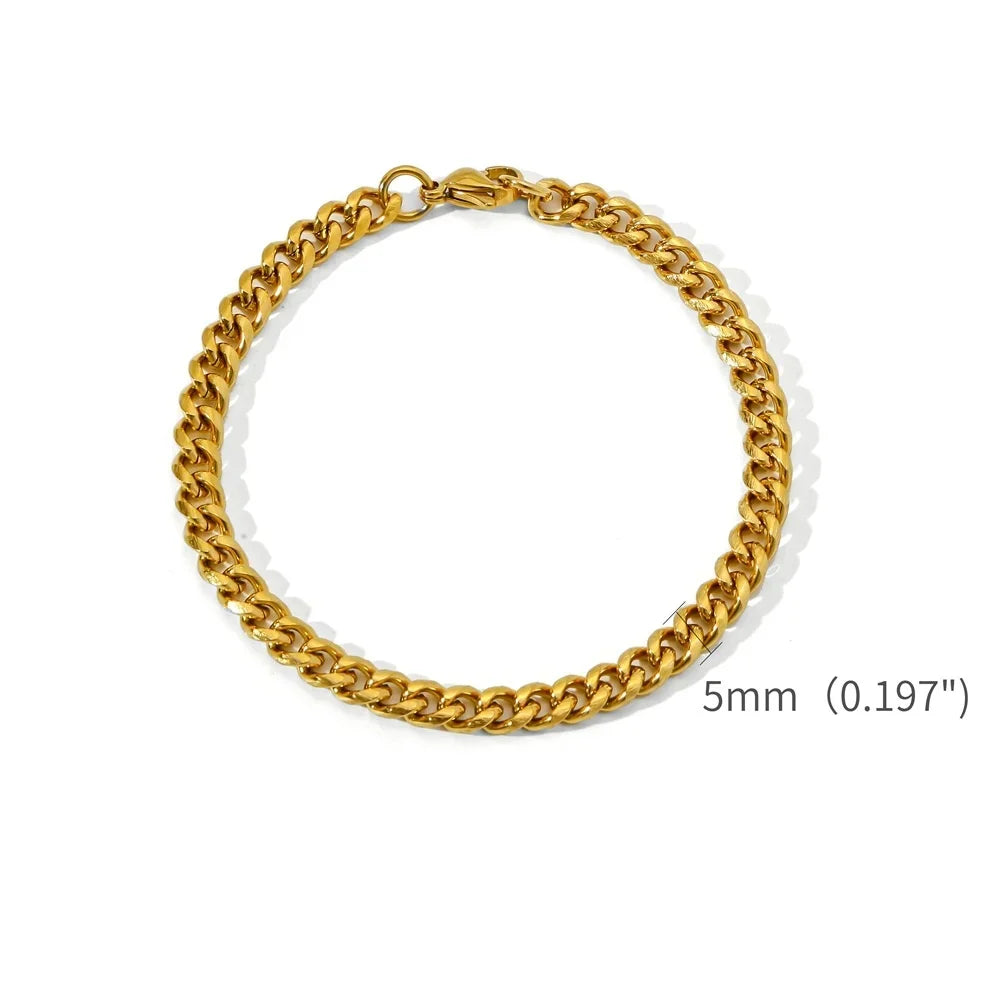 Chain Men's Bracelet Simple Retro