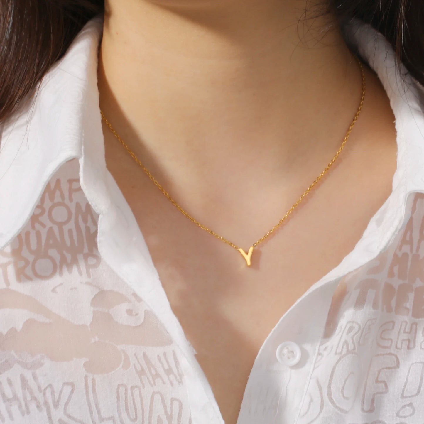 A-Z Letter Necklace for Women