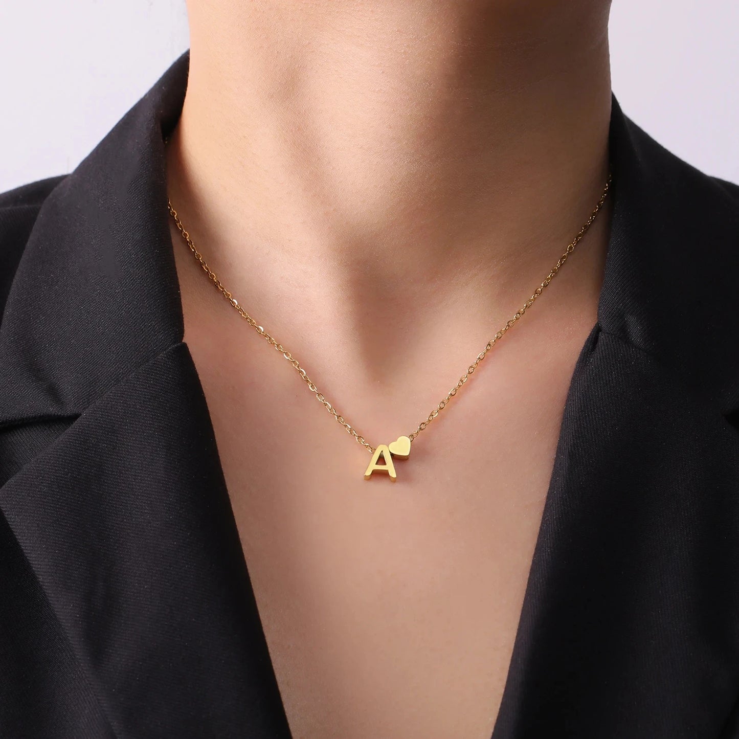 A-Z Letter Necklace for Women