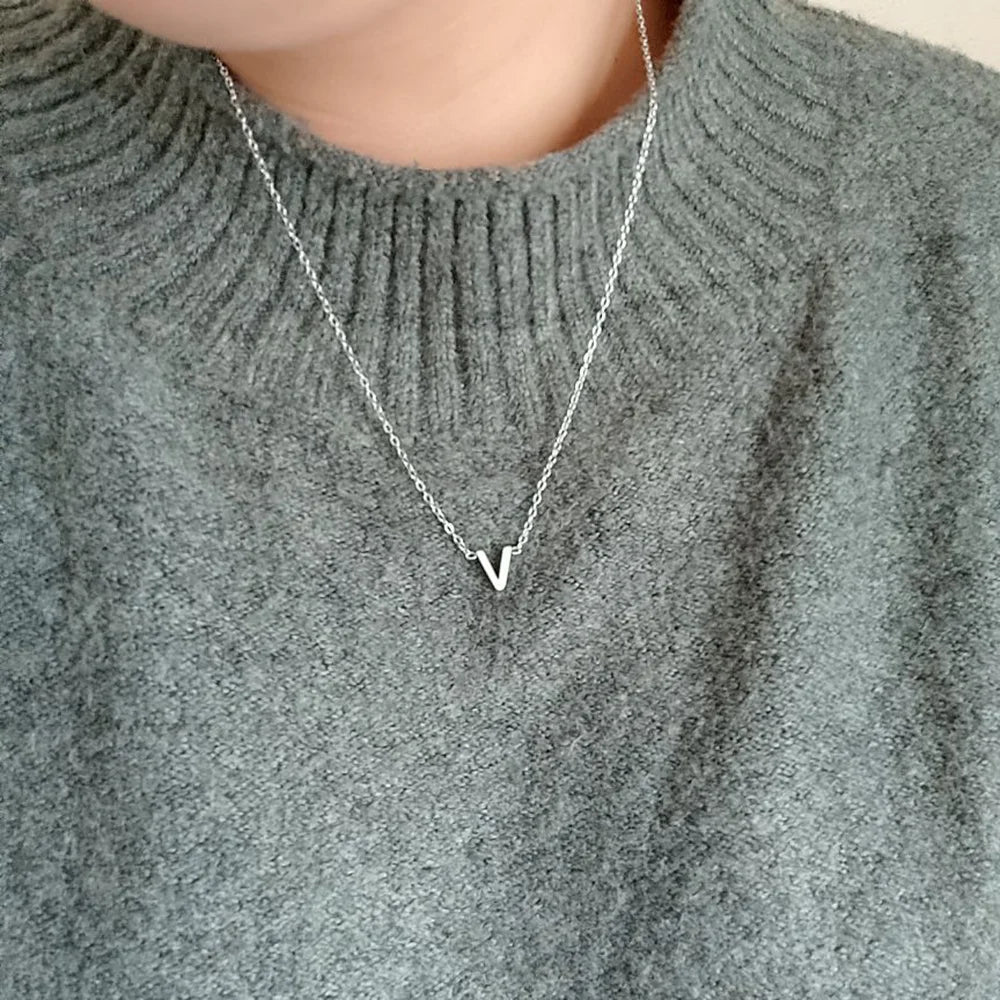 A-Z Letter Necklace for Women