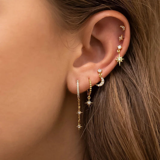 Chain Hoop Earring