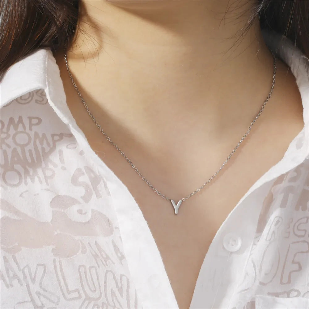 A-Z Letter Necklace for Women