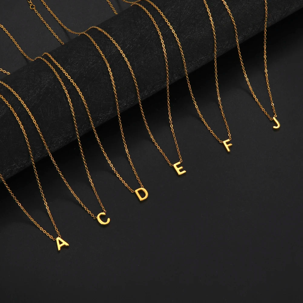 A-Z Letter Necklace for Women