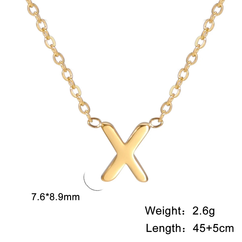 A-Z Letter Necklace for Women