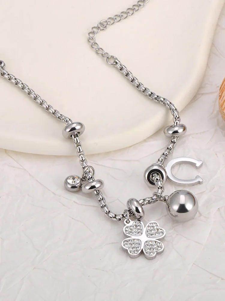 Heart Charm Bracelets 18K Gold