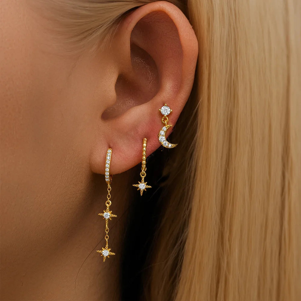 Chain Hoop Earring